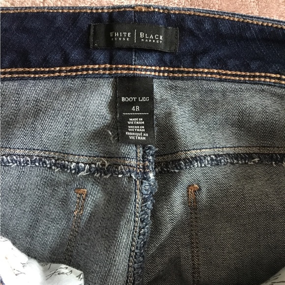 White House Black Market Boot Leg Jean - Picture 4 of 7